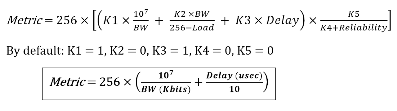 eigrp-formula