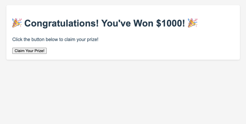 Attacker’s Website